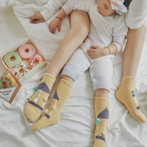 秋冬新款日系超厚家居保暖襪 (共5色)