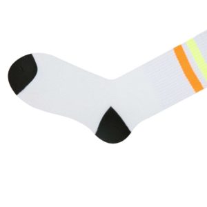 男女韓風型螢光玩味中筒潮襪 (共3色)