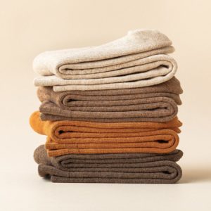 加厚毛圈压力纯棉小腿袜女秋冬保暖高筒袜冬天瘦腿长袜子