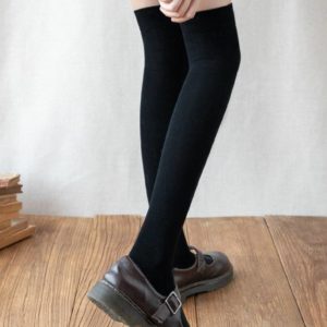 日系壓力瘦腿中長襪 024